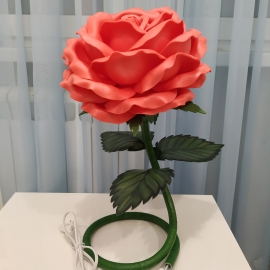 Роза светильник из изолона