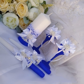 Свадебные бокалы "Небесная гладь"