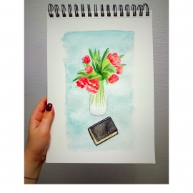 Открытка ручной работы