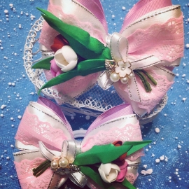 Бантики тюльпаны