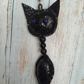 Брелок из экокожи