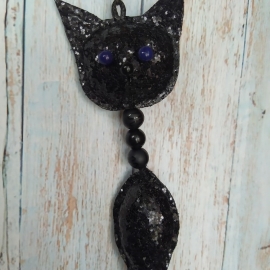 Брелок из экокожи