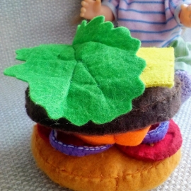 игрушечная еда, гамбургер