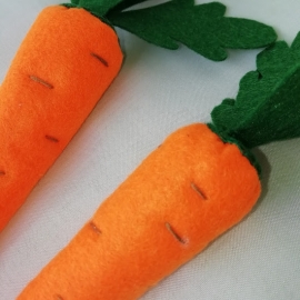 Морковь , еда для кукол