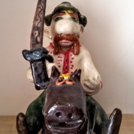 Статуэтка "Грозный воин"