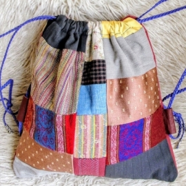 Рюкзак в стиле пэчворк