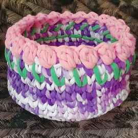 Корзинка "Весенние цветы"