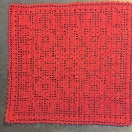 Салфетка вязаная крючком