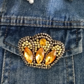 Брошь Корона