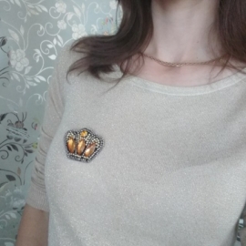 Брошь Корона