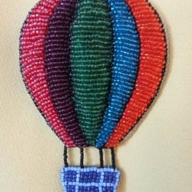 брошь"Воздушный шар"