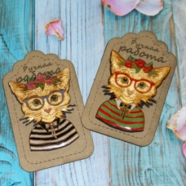 Брошки-Кошки