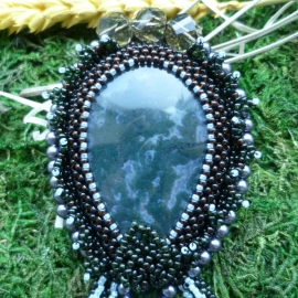 Брошь «Сердце леса»