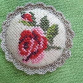 Брошки "Цветочное настроение"