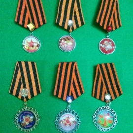 Броши на 9 мая