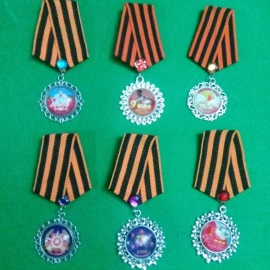 Броши на 9 мая