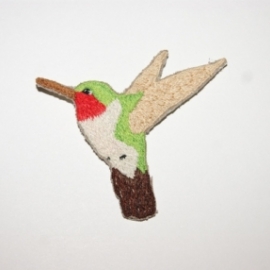 Брошь "Колибри"