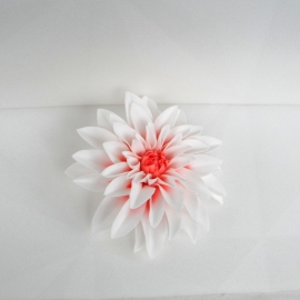 Заколка георгин из фоамирана/брошь