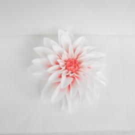 Заколка георгин из фоамирана/брошь