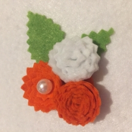 Заколки из фетра