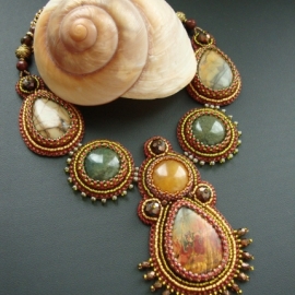 Колье "Арабески"