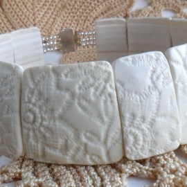 Колье "Морозные узоры"