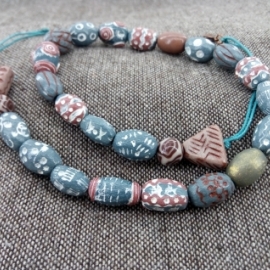 Бусы из полимерной глины