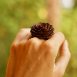 Колечко "Лотос"