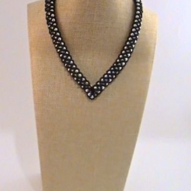 Комплект украшений "Нью-Йорк": колье, браслет, серьги