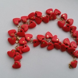 Браслет Сердечки 2