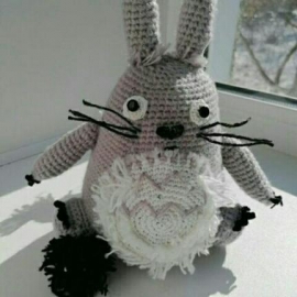 Мягкая игрушка. Тоторо.