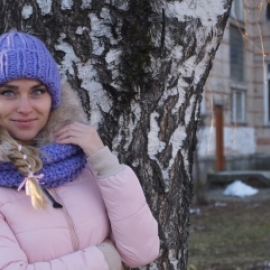 Комплект шапка + снуд