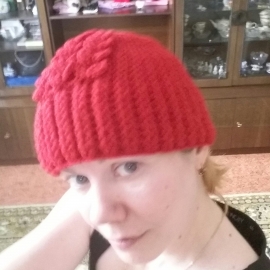 Шапка+ митенки