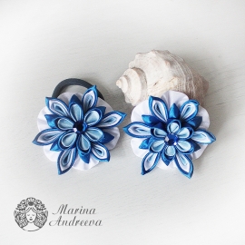 Резинка для волос "Первый снег"