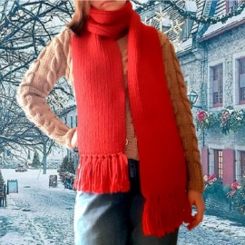 Шарф ручной работы