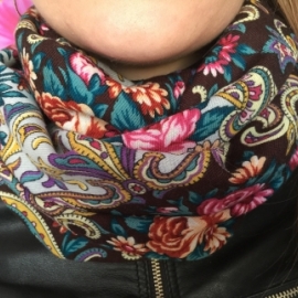 Снуд павлопосадский Осенний романс