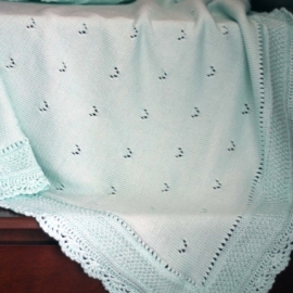 Плед детский"Мятный"