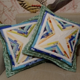 Комплект декоративных диванных подушек "Весна"