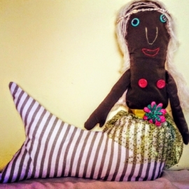 Подушка для детей "Русалочка"