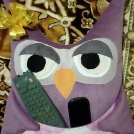 Игрушка-подушка "Совёнок"