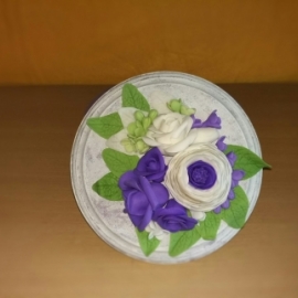 Цветочная шкатулка