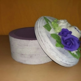 Цветочная шкатулка