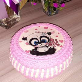 Корзинка "Панда"