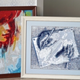 Картины вышитые бисером