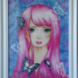 картина"Нимфа"