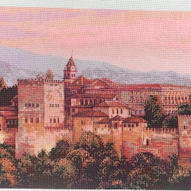 Вышитая картина "Альгамбра"