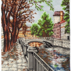 Вышитая картина "Мартовское утро"