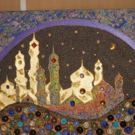 Панно "Восточный мираж"