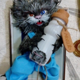 Картина Кот-обормот