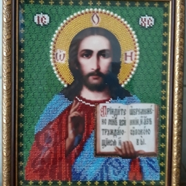 Икона бисером